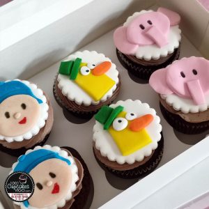 Cupcakes de Pocoyó