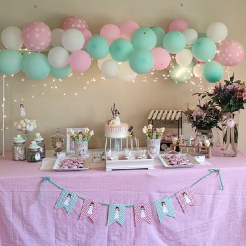 mesas de cumpleaños personalizadas